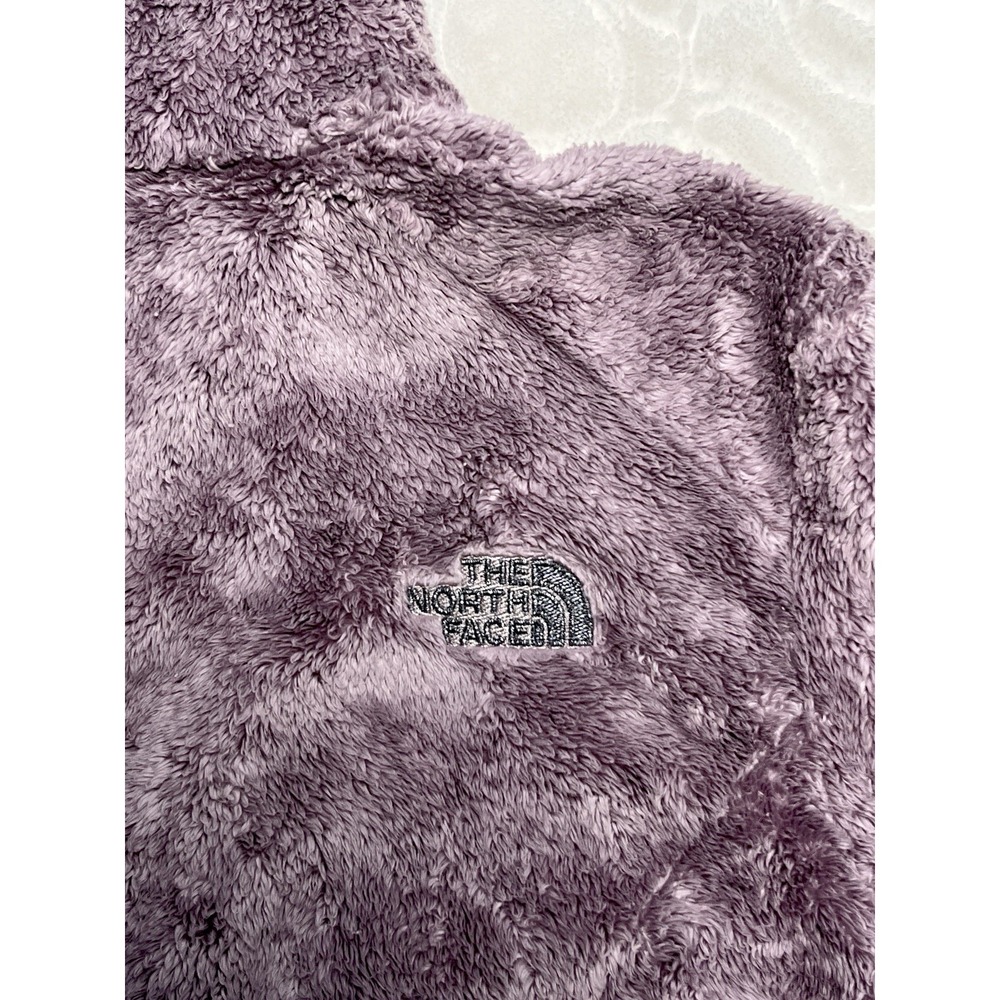 The North Face Women's Purple Full Zip Mid-Length Jacket Logo Long Sleeve XS - Picture 10 of 16